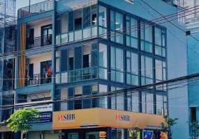 BẢNG HIỆU NGÂN HÀNG SHB THỦ THIÊM - BỘ CHỮ INOX VÀ HỘP ĐÈN 3M CAO CẤP